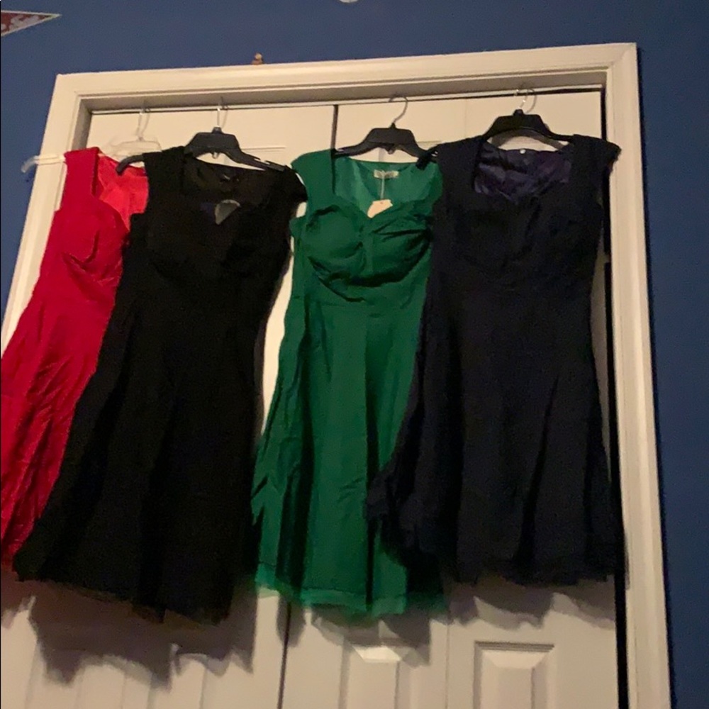Green dress